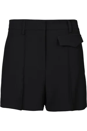 BLANCA Shorts, Dame, Sort, S, Læder, Sorte Bermuda Shorts Aw23