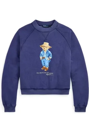 Ralph Lauren Sweathshirts & Hoodies, Dame, Blå, XL, Uld, Stilfuld Vesta til et trendy look