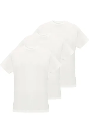 Jil Sander Top, Herre, Hvid, M, Bomuld, 3-pak Kortærmet T-shirt Sæt