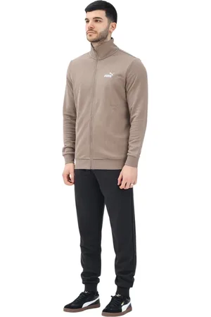 PUMA Sport, Herre, Flerfarvet, 2XL, Brun Essentials Træningstøj Mænd Forår Sommer
