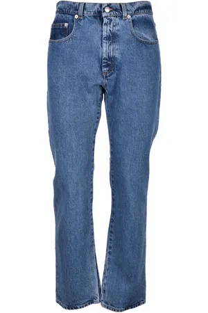 Bally Jeans, Herre, Blå, W32, Bomuld, Klassiske Denim Jeans 100% Bomuld