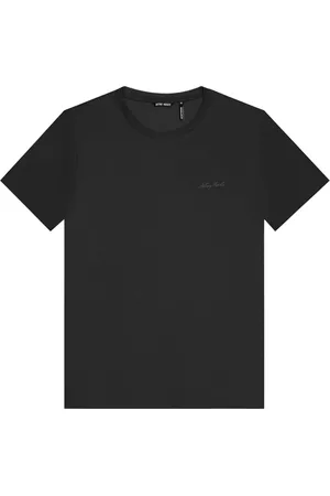 Antony Morato Top, Herre, Sort, M, Bomuld, Sort Rund Hals T-shirt, Korte Ærmer