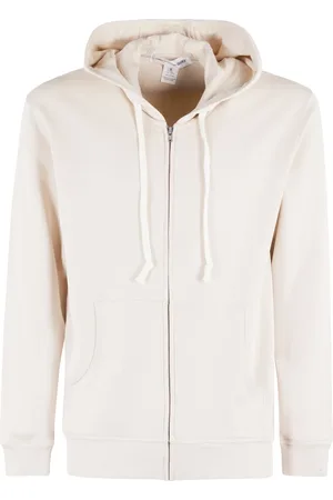 Comme des Garçons Sweathshirts & Hoodies, Herre, , L, Bomuld, Hættetrøje Nude Langærmet Lynlås