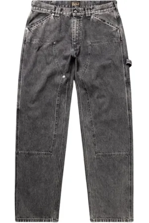 ARIES Jeans, Herre, Sort, W31, Denim, Vintage Loose-Fit Carpenter Jeans