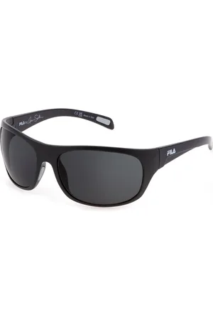 Fila Tilbehør, unisex, Grå, 64 MM, Uld, Stilfulde solbriller i rød