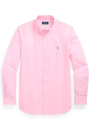 Ralph Lauren Skjorte, Herre, Lyserød, 2XL, Afslappet Skjorte