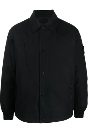 Stone Island Jakke, Herre, Sort, L, Bomuld, Let Jakke