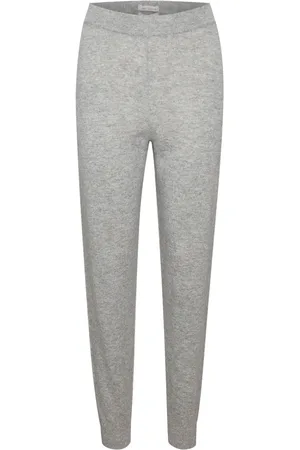 Part Two Bukser, Dame, Grå, L, Cashmere, Ewanda Sweatpants