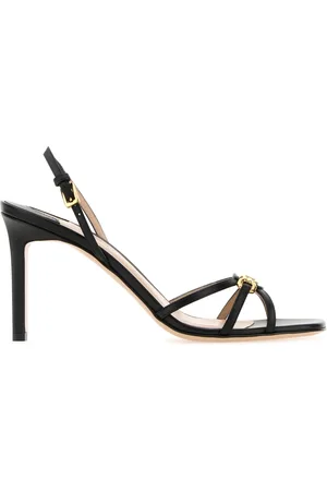 Tom Ford Sko, Dame, Sort, 37 EU, Ankelrem Sandaler med Stilethæl