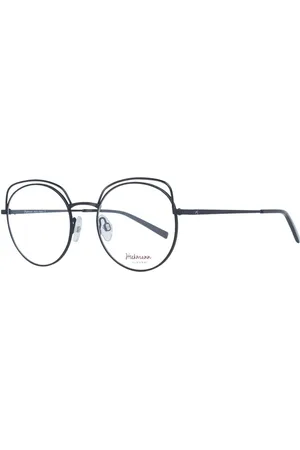 ANA HICKMANN Tilbehør, Dame, Sort, ONE SIZE, Uld, Sorte Kvinder Optiske Rammer Rund Stil