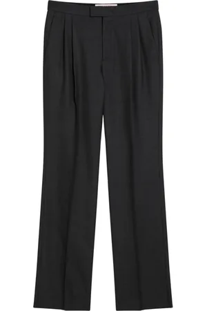 VALENTINO GARAVANI Bukser, Herre, Sort, XL, Uld, Almindelige bukser