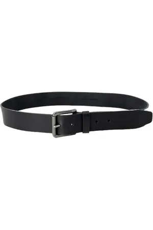 HUGO BOSS Tilbehør, Herre, Sort, 90 CM, Læder, Metal Pin Spænde Bælte