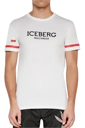 Iceberg Top, Herre, Hvid, L, Bomuld, Milano Tee