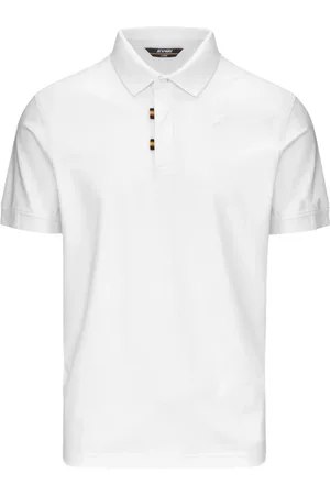 K-Way Top, Herre, Hvid, XL, Bomuld, Alderic Stretch Jersey Polo