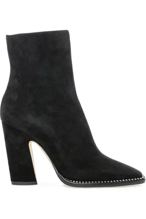 Jimmy Choo Sko, Dame, Sort, 36 1/2 EU, Læder, Ankelstøvler Mavin 100