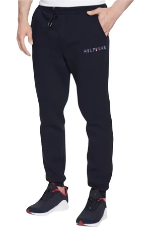 Tommy Hilfiger Bukser, Herre, Blå, XS, Tyl, Herre Sweatpants RWB Style