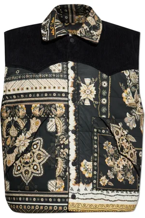 Isabel Marant Jakke, Herre, Sort, M, Bomuld, Reversibel Vest 