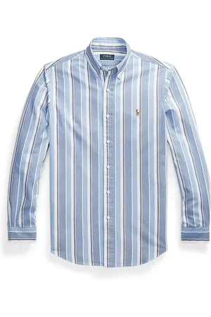 Ralph Lauren Skjorte, Herre, Blå, M, Afslappet Skjorte