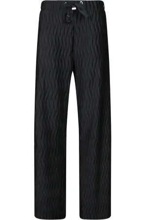HERNO Bukser, Dame, Sort, S, Polyester, Sorte Bukser til Kvinder