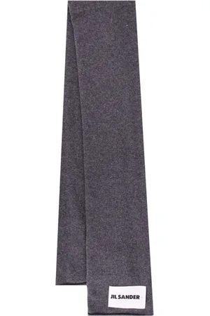 Jil Sander Tilbehør, Herre, Grå, ONE SIZE, Cashmere, Luksuriøst gråt cashmere-tørklæde