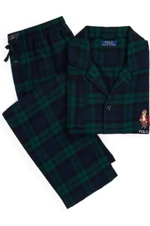 Ralph Lauren Nightwear & Lounge, Herre, Flerfarvet, 2XL, Behageligt Nattøj Sæt til Kvinder