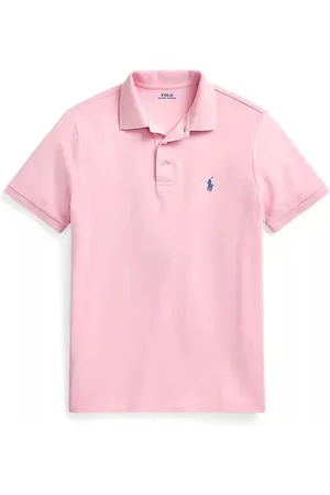 Ralph Lauren Top, Herre, Lyserød, L, Afslappet T-shirt til mænd