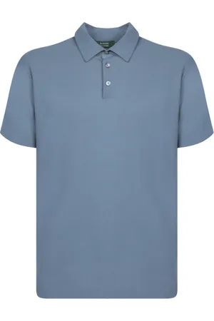 ZANONE Top, Herre, Blå, XL, Uld, Blå T-shirt til mænd Stilfuldt design