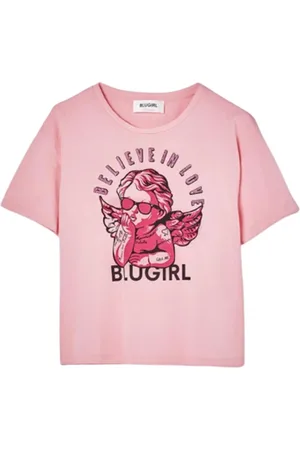 Blugirl Top, Dame, Lyserød, M, Afslappet T-Shirt