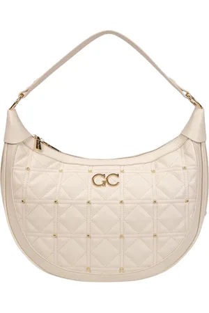 Gio Cellini Taske, Dame, , ONE SIZE, Uld, Quiltet Hobo Taske med Enkelt Håndtag