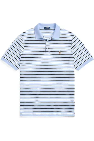 Ralph Lauren Top, Herre, Blå, M, Bomuld, Afslappet Bomuld T-shirt