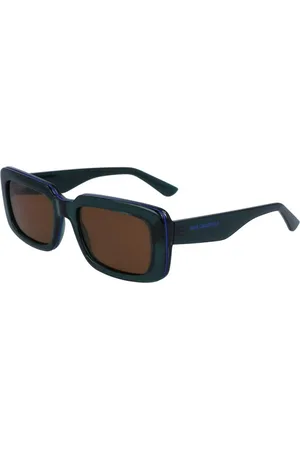 Karl Lagerfeld Tilbehør, unisex, Grøn, ONE SIZE, Injected stel solbriller med filter 3