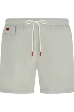 Kiton Badetøj, Herre, Hvid, M, Polyester, Hvide Badeshorts Ultimativ Komfort Stil