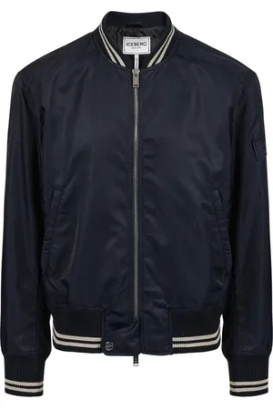 Iceberg Jakke, Herre, Blå, XL, Polyester, Regular-fit Blå Jakke