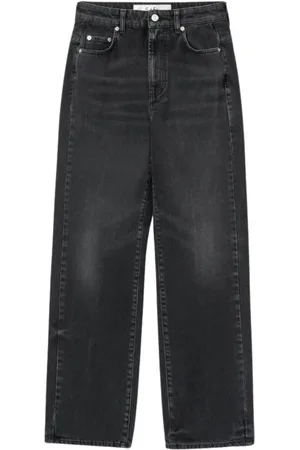 Séfr Jeans, Herre, Sort, W34, Denim, Sort Wide Cut Jeans
