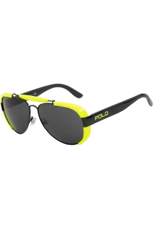Ralph Lauren Tilbehør, unisex, Sort, 57 MM, Solbriller