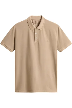Woolrich Top, Herre, , 2XL, Bomuld, Garment-Dyed Mackinack Polo i strækbar bomuldspiqué