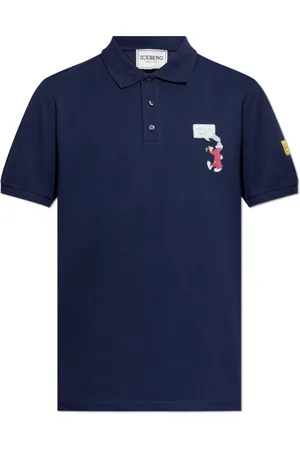 Iceberg Top, Herre, Blå, L, Bomuld, Polo Shirt