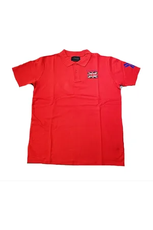 John Richmond Top, Herre, Rød, XL, Rød Polo Shirt