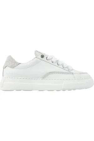 Nubikk Sko, Dame, Hvid, 38 EU, Uld, Stilfuld og alsidig moderne sneaker