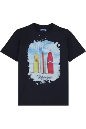 Vilebrequin Top, Herre, Blå, L, Bomuld, Herre Surf