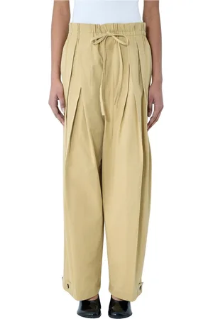 Jil Sander Bukser, Dame, , XS, Bomuld, Bukser med elastisk linning