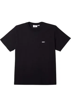 Obey Top, Herre, Sort, L, Fed Tee i Sort