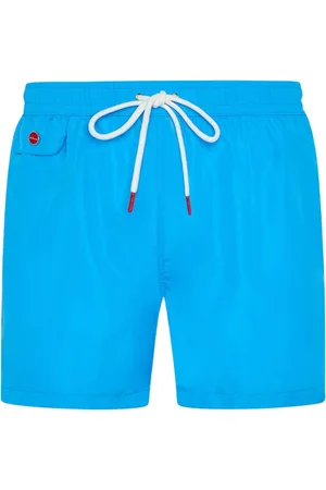Kiton Badetøj, Herre, Blå, L, Polyester, Turkis Badeshorts