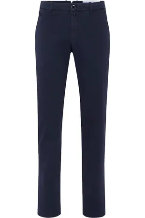 Jacob Cohen Bukser, Herre, Blå, W40, Bomuld, Slim Fit Chinos