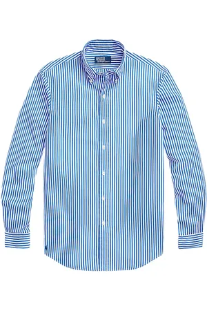 Ralph Lauren Skjorte, Herre, Blå, 2XL, Casual Skjorte