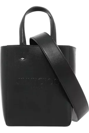 Jimmy Choo Taske, Dame, Sort, ONE SIZE, Uld, Lenny Small Tote Bag