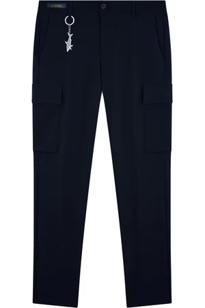 Paul & Shark Bukser, Herre, Blå, L, Nylon, Regular Fit Nylon Bukser