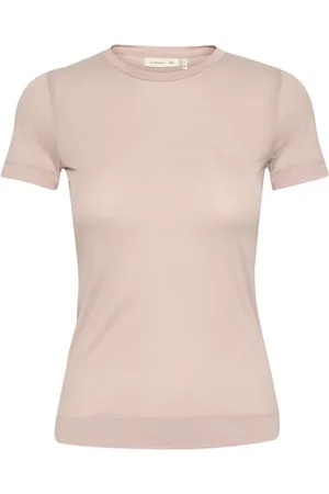 INWEAR Top, Dame, Lyserød, S, Bomuld, Legendiw Base T-Shirt