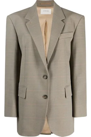 Sportmax Jakke, Dame, , 3XS, Uld, Guld Jakke Stil 003