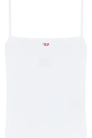 Diesel Top, Dame, Hvid, S, Bomuld, T-Hop-D Tank Top